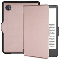 imoshion Étui de liseuse portefeuille Slim Hard Kobo Clara 2E / Tolino Shine 4 - Rose Doré