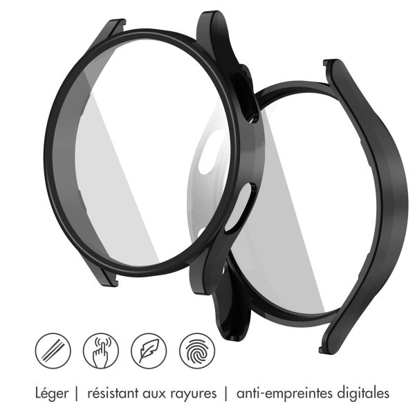 imoshion Coque rigide à couverture complète Samsung Galaxy Watch 4 - 40 mm - Noir