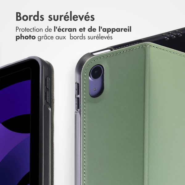 Accezz Coque tablette Classic Apple iPad 11 (2025) 11 pouces A16 / iPad 10 (2022) 10.9 pouces - Vert
