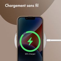 imoshion Coque Couleur Apple iPhone 14 - Marron