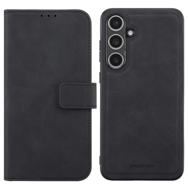 imoshion Etui de télephone luxe 2-en-1 amovible Samsung Galaxy S24 FE - Noir