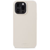 Holdit Coque Silicone iPhone 13 Pro - Light Beige