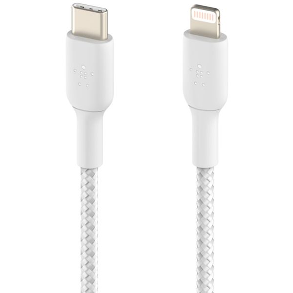 Belkin Boost↑Charge™ Braided Lightning vers câble USB-C - 2 mètres