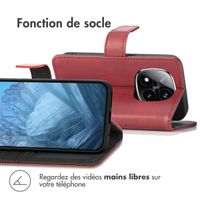 imoshion Étui de télephone portefeuille Xiaomi Redmi Note 14 Pro (4G) - Rouge