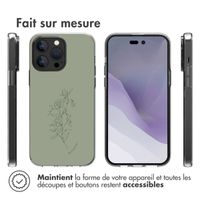 imoshion Coque Design iPhone 14 Pro Max - Floral Green