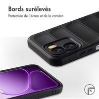 imoshion EasyGrip Backcover Oppo A6x (4G/5G) - Noir