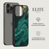 Burga Coque Elite Gold iPhone 15 Pro Max - Emerald Pool