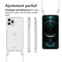 imoshion Coque avec dragonne + ﻿bracelet iPhone 12 (Pro) - Perles