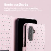 imoshion Étui de télephone portefeuille Design Samsung Galaxy A37 (5G) - Happy Dots
