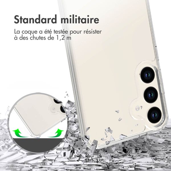 Accezz Coque Xtreme Impact Samsung Galaxy S24 Plus - Transparent