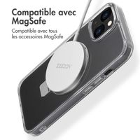 Accezz Coque Ring Stand avec MagSafe Apple iPhone 13 - Transparent