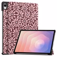 imoshion Coque tablette Design Trifold Samsung Galaxy Tab S11 - Bloom Love Blush