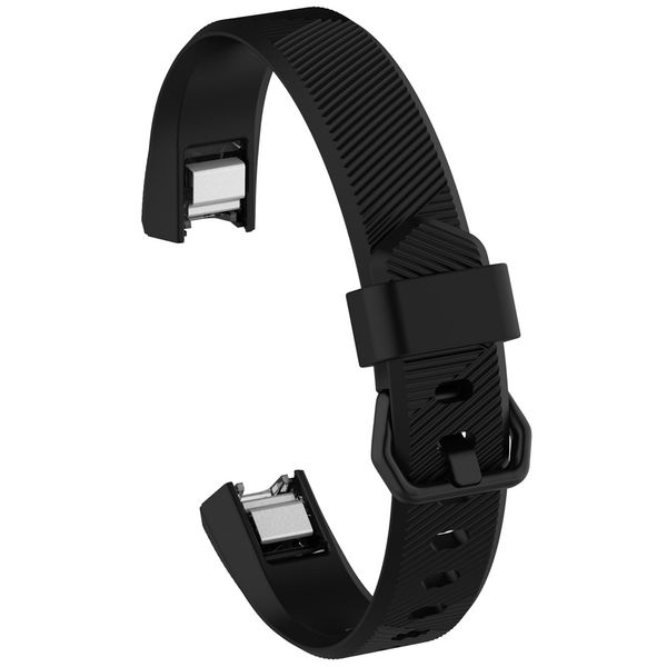 imoshion Bracelet silicone le Fitbit Alta (HR) - Noir