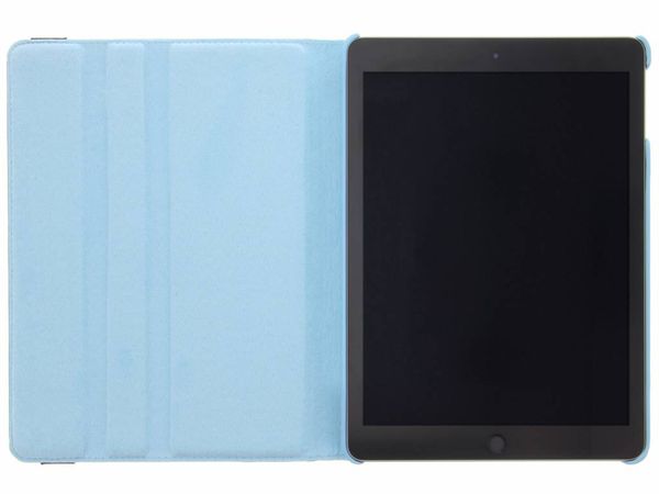 Coque tablette rotatif à 360° Apple iPad 6 (2018) 9.7 pouces / iPad 5 (2017) 9.7 pouces - Bleu clair