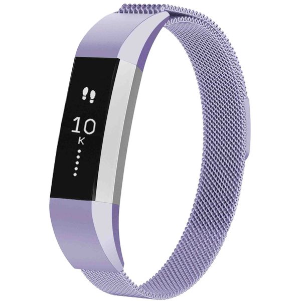 imoshion Bracelet magnétique milanais Fitbit Alta (HR) - Taille S - Violet