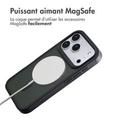 Accezz Coque Givrée Robuste avec MagSafe Apple iPhone Air - Noir