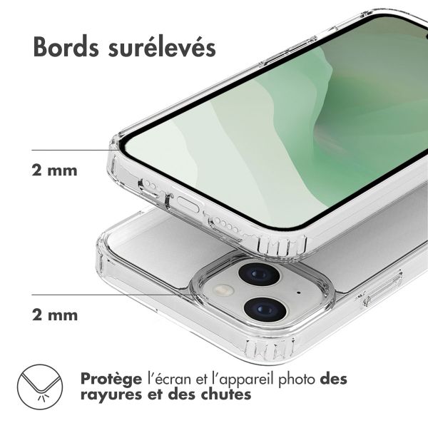 Accezz Coque Xtreme Impact Apple iPhone 14 Plus - Transparent