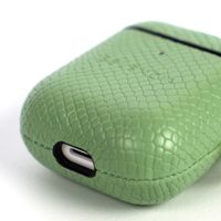 Selencia Coque Serpent Yara AirPods 1 / 2 - Vert