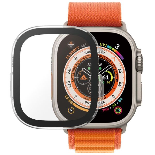 PanzerGlass Coque intégrale D3O® Bio Apple Watch Ultra / Ultra 2 / Ultra 3 - 49 mm - Transparent