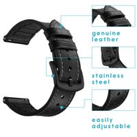 imoshion Bracelet en cuir Watch 46/Gear S3 Frontier/Watch3 45