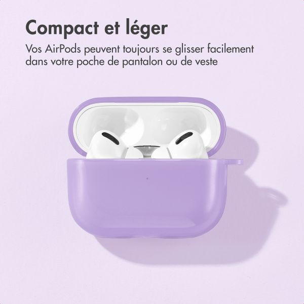 imoshion Coque Néon Apple AirPods Pro 2  - Pourpre