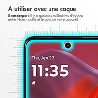 Accezz Protection d'écran en verre trempé Motorola Moto G05 / E15