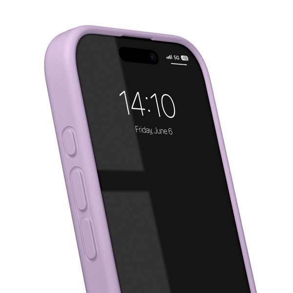 iDeal of Sweden Coque en silicone avec MagSafe Apple iPhone 16 Pro Max - Lavender Milk