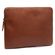 The Chesterfield Brand Pochette ordinateur 14 pouces Clinton - Cuir véritable - Cognac