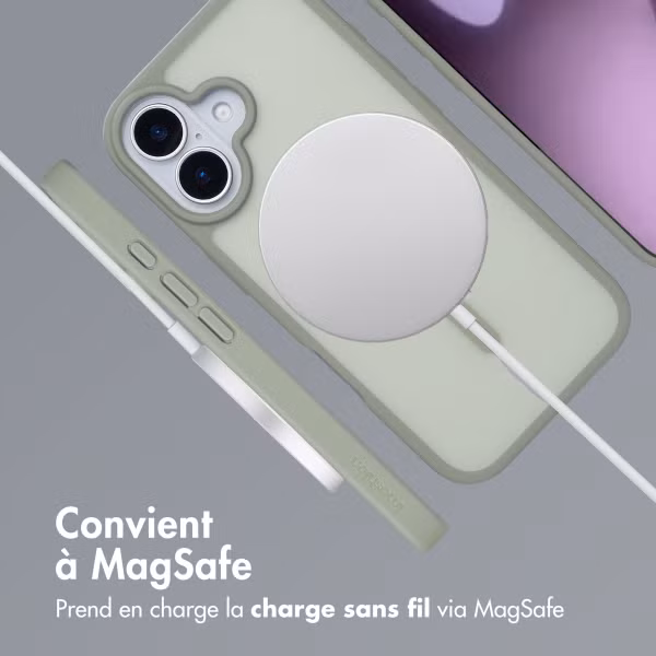 imoshion Coque Color Guard avec MagSafe Apple iPhone 17 - Gris