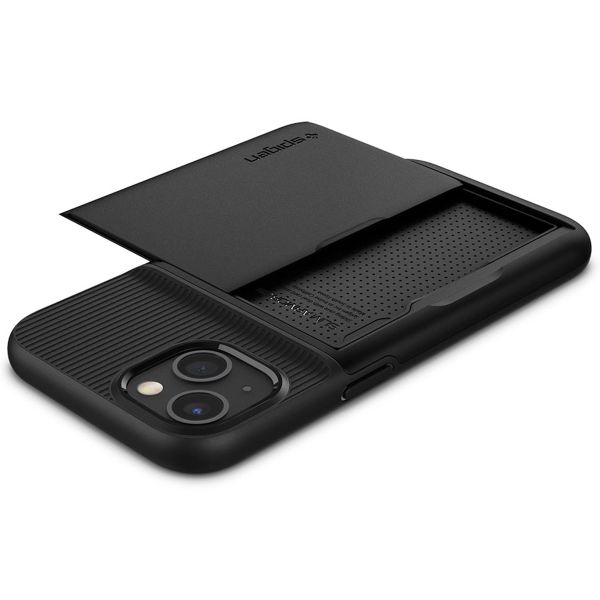 Spigen Coque Slim Armor CS Apple iPhone 13 - Noir