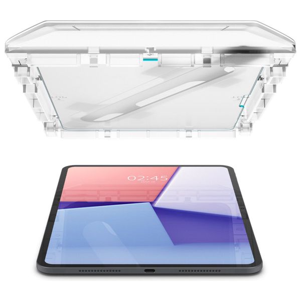 Spigen Protection d'écran en verre trempé GLAStR EZ Fit + Applicator Apple iPad Pro 11 (2025) M5 / (2024) M4