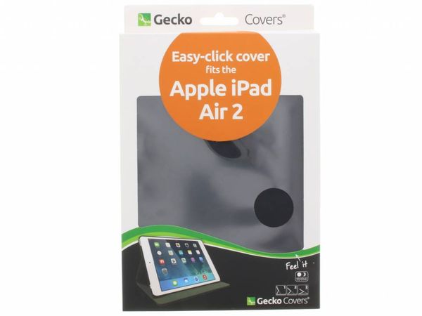 Gecko Covers Coque tablette EasyClick iPad Air 2 (2014) - Noir