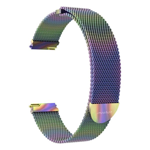 imoshion Bracelet magnétique milanais  - Connexion universelle 20 mm - Taille S - Colorful