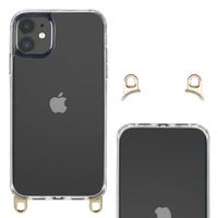 Selencia Coque arrière avec crochets amovibles iPhone 11 - Transparent