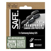 SAFE by PanzerGlass Protection d'objectif de caméra Samsung S25 - Transparent