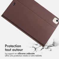 Accezz Coque tablette Classic Apple iPad Air 13 pouces (2025) M3 / (2024) M2 - Marron