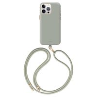 Coehl Coque Crème MagSafe avec cordon iPhone 15 Pro Max - Soft Sage