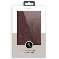 Selencia Etui portefeuille serpent amovible 2-en-1 Llyr Galaxy A71