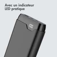imoshion Batterie externe - 27.000 mAh - Quick Charge et Power Delivery - 30W - Noir