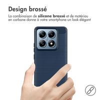 imoshion Coque Brushed Xiaomi 14T Pro - Bleu foncé