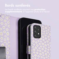 imoshion Étui de télephone portefeuille Design Samsung Galaxy A33 - White Daisy