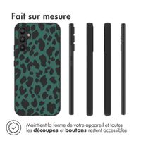 imoshion Coque Design Samsung Galaxy A34 (5G) - Léopard - Vert / Noir