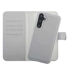 Selencia Étui portefeuille amovible Olyn avec MagSafe Samsung Galaxy A55 - Gris