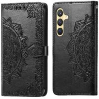 imoshion Etui de téléphone portefeuille Mandala Samsung Galaxy S25 Plus - Noir