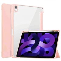 imoshion Coque tablette rigide Trifold Apple iPad Air 11 pouces (2025) M3 / (2024) M2 / Air 5 (2022) / Air 4 (2020) - Rose