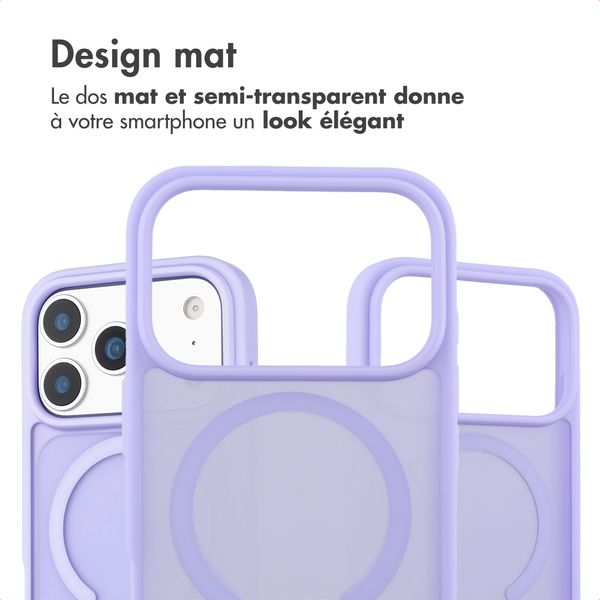 imoshion Coque Color Guard avec MagSafe Apple iPhone 17 Pro - Lila / Lilac