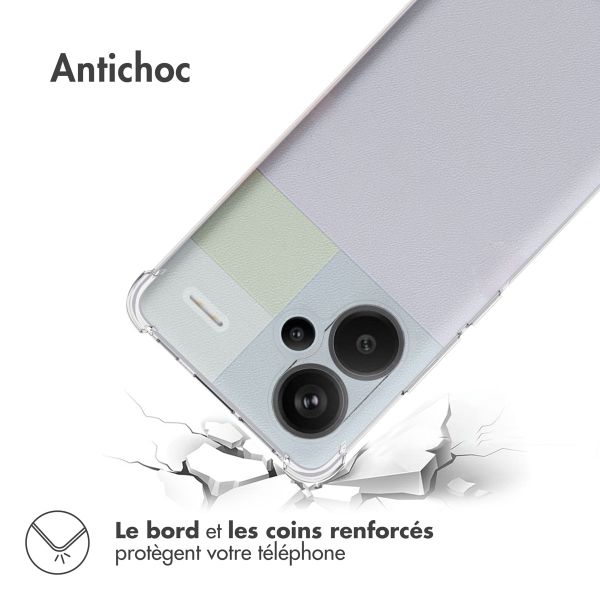 imoshion Shockproof Case Xiaomi Redmi Note 13 Pro Plus (5G) - Transparent