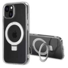 Accezz Coque Ring Stand avec MagSafe Apple iPhone 13 - Transparent