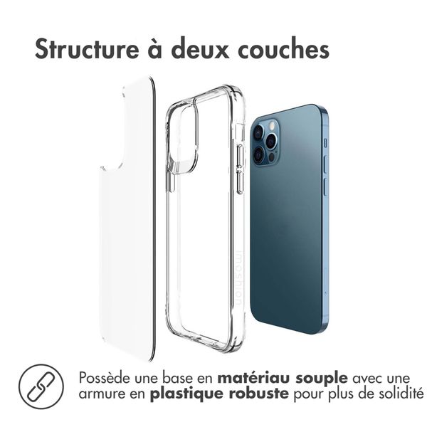 imoshion Coque Rugged Air Apple iPhone 12 (Pro) - Transparent