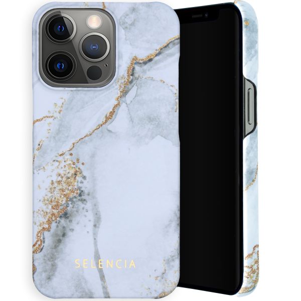 Selencia Coque Maya Fashion iPhone 13 Pro - Marble Black